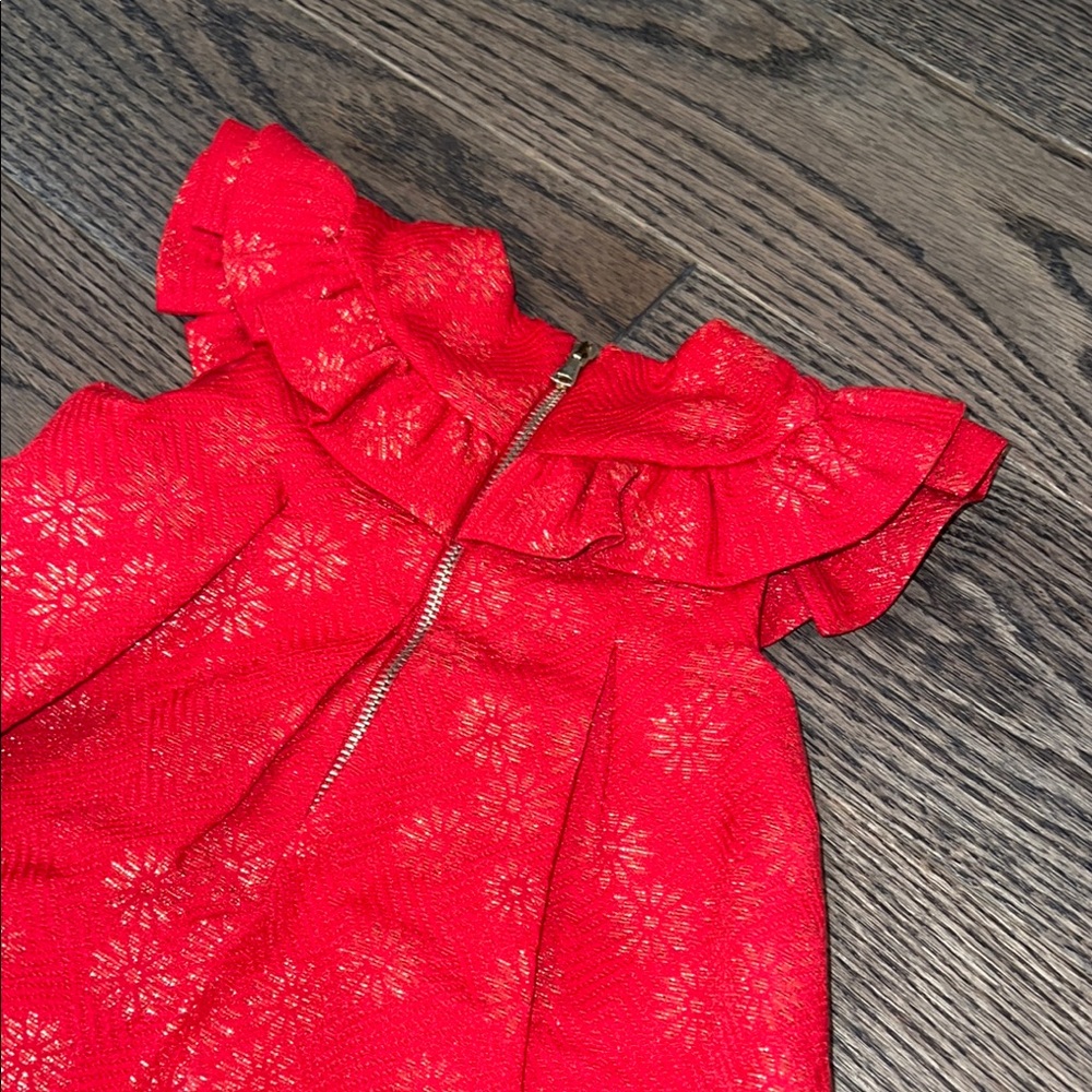Tartine et Chocolat Red Dress ceremonial valentines day 2A 2T toddler girl sale - Picture 9 of 11